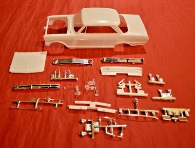 Peças de carroceria Moebius Models 1965 Chevy ll Nova em escala 1/25 - Imagem 1 de 2