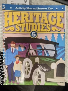 BJU Press Heritage Studies 5 Student Activity Manual Answer Key, 4th Edition, Gr - Bild 1 von 1