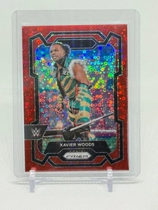 2024 Panini Prizm WWE Xavier Woods #198 Red Disco Prizm /99 - Picture 1 of 2