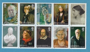 GB 2006 - National Portrait Gallery Set of 10 Stamps SG 2640 - SG 2649, MNH - Picture 1 of 1