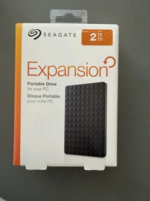 Seagate Expansion Portable 2TB, External, 2.5 inch Hard Drive - Image 1 of 2