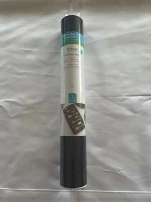 Cricut Premium Vinyl 12"X48" Roll Black - Brand New - Image 1 of 4