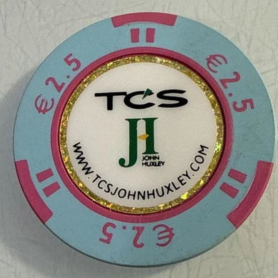 TCS JOHN HUXLEY $2,50 NCV FABRICANTE CHIP CASINO ENVÍO COMBINADO Foto 1 de 3