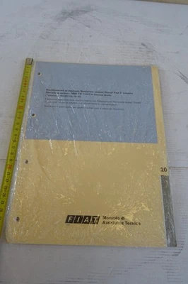 supplemento manuale officina Fiat revisione motori diesel 2800 TD D - Immagine 1 di 3