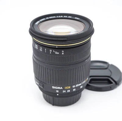 Sigma 18-50mm f/2.8 D EX DC Macro Zoom Lens for Nikon - Very Good Condition - Image 1 of 4