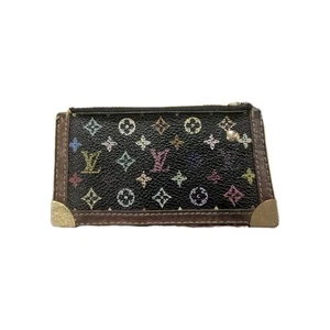 Louis Vuitton Pochette Cles Coin Purse Multicolor Monogram Fair W/O Keychain  - Picture 1 of 2