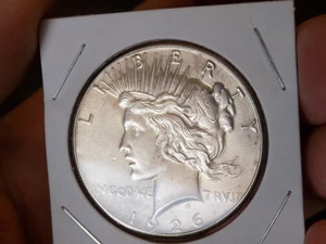 FRIEDEN SILBER DOLLAR 1926 GEM BU SCHÖNHEIT - Bild 1 von 7