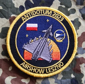 Antidotum Airshow Leszno2023, Eurofighter, Patch, Luftwaffe, TaktLwG74, NEU !!! - Bild 1 von 1