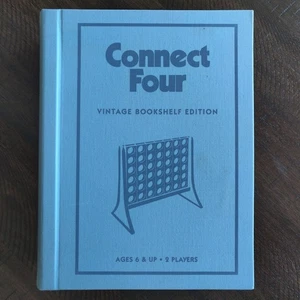 Juego de mesa Connect Four Vintage Bookshelf Edition de WS Game Company Deluxe - Imagen 1 de 13
