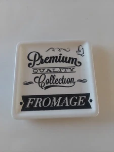 Ciroa Salle Des Fromages Porcelain Cheese Appetizer Plate - Picture 1 of 5