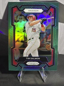 Panini Prizm 2024 - Tim Salmon #23 Green Prizm - Anaheim Angels - Imagen 1 de 2