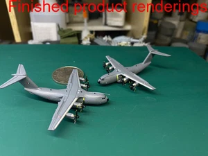 Aereo da trasporto A400m stampato in 3D 1/350/400/700 Unione Europea non verniciato/1pz - Foto 1 di 3