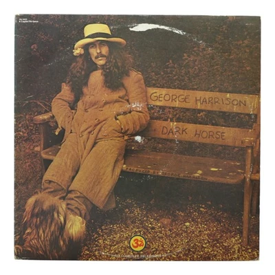 George Harrison Dark Horse LP Capitol SN16055 VG+ Reissue Rock - Image 1 of 4