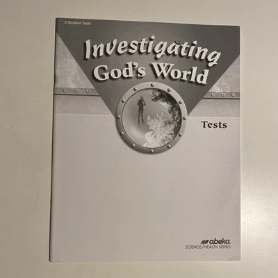 Abeka Investigating God's World Science Tests Foto 1 de 4