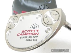 Titleist Scotty Cameron Super Select GoLo 6.5 Putter 34" & Cover .. NEW - Picture 1 of 5