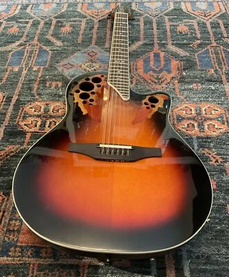 Ovation Pro Series Standard Elite 2758AX-NEB 12str A/E Guitar New England Burst - Image 1 of 4