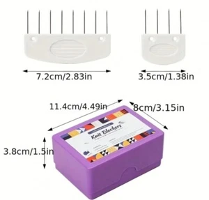 Knit Blockers Pins 20 Pieces Kit Blocking Knitting Crochet Lace Crafting UK - Picture 1 of 5