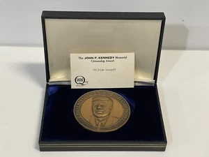 John F. Kennedy Memorial Citizenship Award Medal - Picture 1 of 14