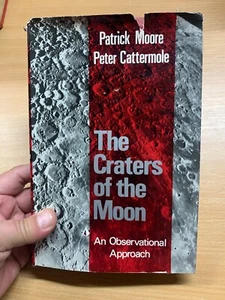 1967 1. Auflage Patrick Moore "Die Krater Des Mondes" Gebundenes Buch (P4) - Picture 1 of 21