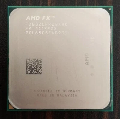 AMD FX-8320 8 Core 3.5GHz Socket AM3+ Desktop CPU  FD8320FRW8KHK (Fan Included) - Image 1 of 4