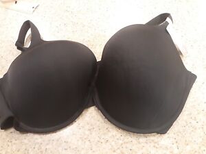Lane Bryant bra, New with tags, 46DDD, black, underwire, smooth, boost plunge