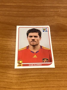 2010 Panini World Cup Sticker - Xabi Alonso Spain Unnumbered Black - Picture 1 of 1