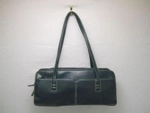 Bolso de mano para mujer CATO vinilo azul baguette - Imagen 1 de 1