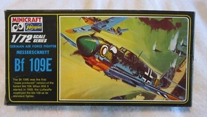 MINICRAFT MESSERSCHMITT BF 109E 1/72 SCALE MODEL PLANE KIT - Picture 1 of 2