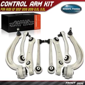 8x Brazos de control delanteros y conjunto de rótula para Audi Q7 2017 2018 2019 2,0 L 3,0 L - Imagen 1 de 10