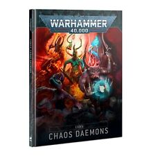 New Listing2022 Codex Chaos Daemons Book Warhammer 40K New Presale 9/3