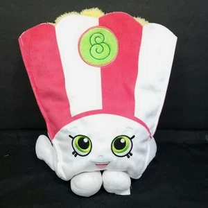 Shopkins Poppy Corn Popcorn Plush Pillow Large 12" Toy Stuffed Animal Red White - Picture 1 of 7
