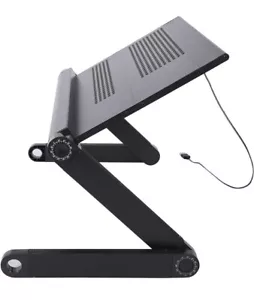Folding Laptop Desk Table Bed Adjustable Portable Computer Stand Tray Furniture - Picture 1 of 9