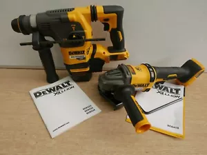 Taladro DeWalt DCH333 54V Flexvolt SDS y DCG418 54V 5" amoladora angular unidades desnudas - Imagen 1 de 6