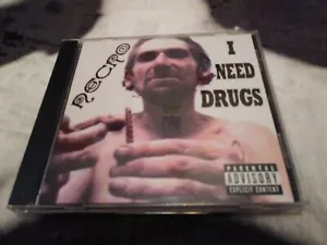 AUTOGRAPHED Necro-I Need Drugs Psycho+Logical-Records horrorcore rap hiphop - Picture 1 of 4