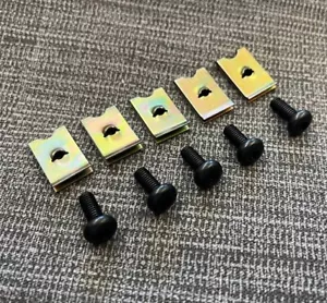 FIT MAZDA TORX SCREWS BUMPER ENGINE SHIELD COVER TRAY SPEED NUT SPIRE M4 CLIPS - Picture 1 of 12