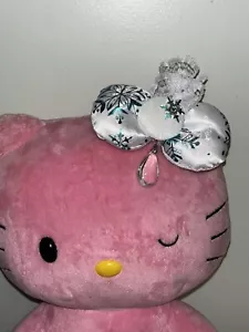 Fantasia COSTRUISCI UN ORSO BAB HELLO KITTY fiocco bottone fiocco di neve invernale quercia fatto a mano - Foto 1 di 2