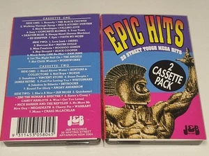 EPIC HITS Of The 90s - VARIOUS ARTISTS 28 STREET TOUGH MEGA HITS ON 2 Cassettes - Picture 1 of 3