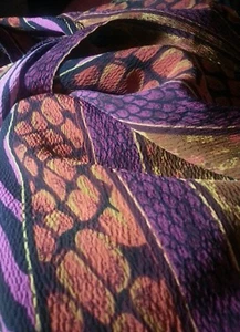 Schöne mehrfarbig gestreifte Bluse Animalprint 22/24 ~ siehe Maße - Bild 1 von 3