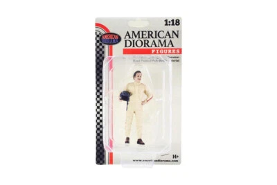 Figura Hombre Hombre 4" Racing Legends 60's B Escala 1:18 American Diorama 76350 Foto 1 de 3