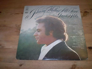 JOHNNY MATHIS ALL TIME GREATEST HITS DOUBLE VINYL GATEFOLD LP,GREAT CONDITION - Picture 1 of 4