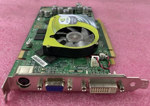 Nvidia 0MG229 Geforce 6 Series P260 VGA S-Video DVI PCIe Video Graphics GPU - Picture 1 of 8