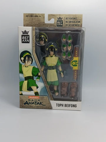 The Loyal Subjects BST AXN Series Avatar Toph Bei Fong Action Figure 5" 2021 set Cover