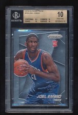 BGS 10  Pristine  2014-15   Panini Prizm  Joel Embiid RC  # 253