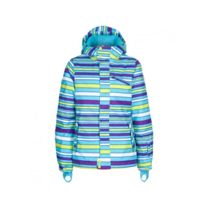 O'Neill Carat Insulated Snowboard Jacket, Girl's Youth 10 / 152, Blue AOP Stripe - Picture 1 of 1