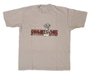 Vintage 80s Glenwood Arkansas Saw Mill Days T-Shirt Adult Large Beige Tee - Picture 1 of 4