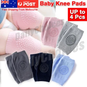 2x 4x Baby Crawling Knee Pads Protector Toddler Legs Infant Antislip Cushion - Picture 1 of 17