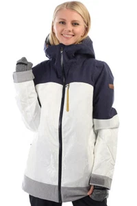ROXY STORMFALL TORAH BRIGHT 38 M DAMEN SKI SNOWBOARD JACKE 15K WEIß 349€ NEUW - Bild 1 von 19