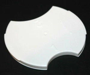 Tupperware Espaguetis Redondo Inserto Modular Mates REEMPLAZO Pieza Blanco 1662 ❤️ - Imagen 1 de 2