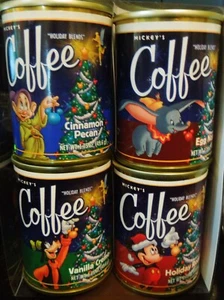Walt Disney Mickey's Really Swell Coffee mini cans 1.75 oz - Holiday Collection - Picture 1 of 4