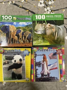 Puzles 100 Pieces For Kids (4 Items Plus 2) - Picture 1 of 1